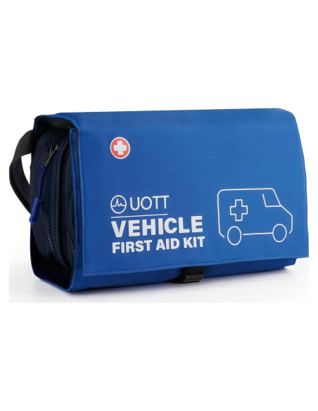 Kit de Primeros Auxilios UOTT para Coche - Emergencia Vehicular Kit de Primeros Auxilios UOTT para Coche - Emergencia Vehicular
