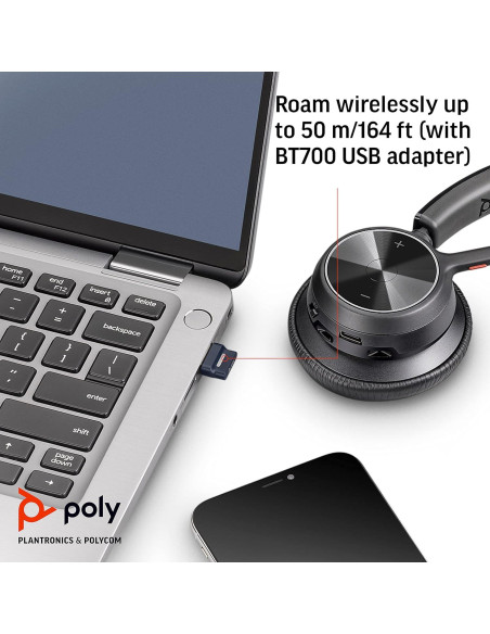 Auricular Inalámbrico Plantronics Voyager 4310 UC Bluetooth 5.2 Auricular Inalámbrico Plantronics Voyager 4310 UC Bluetooth 5.2