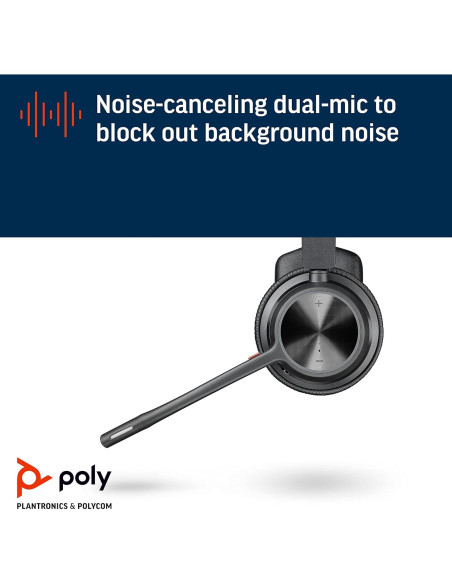 Auricular Inalámbrico Plantronics Voyager 4310 UC Bluetooth 5.2 Auricular Inalámbrico Plantronics Voyager 4310 UC Bluetooth 5.2