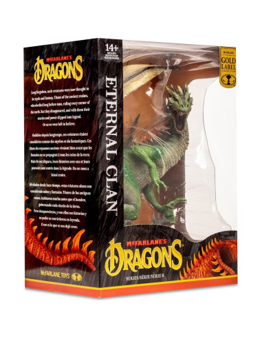 Estatua Dragón Clan Eterno McFarlane Toys 34.29 cm
