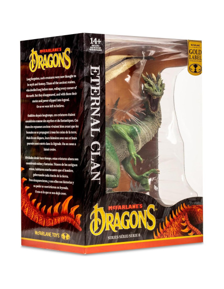 Estatua Dragón Clan Eterno McFarlane Toys 34.29 cm Estatua Dragón Clan Eterno McFarlane Toys 34.29 cm