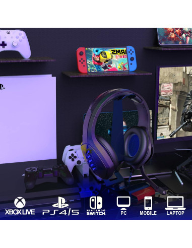 Auriculares Gaming Targeal J1 con Micrófono y Cancelación de Ruido