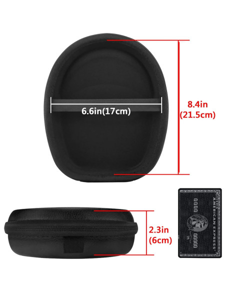 Funda Dura para Auriculares Geekria Shield - Compatible con Grado SR325e, SR225x, SR125, SR80, SR60 Funda Dura para Auriculares Geekria Shield - Compatible con Grado SR325e, SR225x, SR125, SR80, SR60