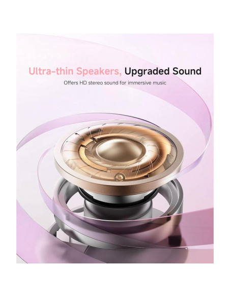 Auriculares para dormir Voerou Bluetooth 5.4, máscara 3D rosa Auriculares para dormir Voerou Bluetooth 5.4, máscara 3D rosa