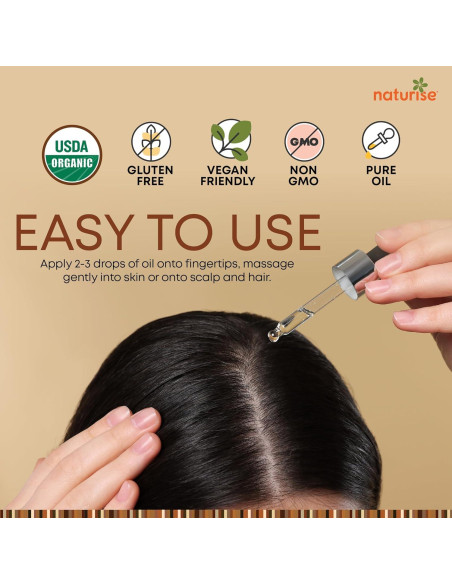 Aceite de Argán Orgánico Naturise 59 ml - Hidratante Piel y Cabello Aceite de Argán Orgánico Naturise 59 ml - Hidratante Piel y Cabello