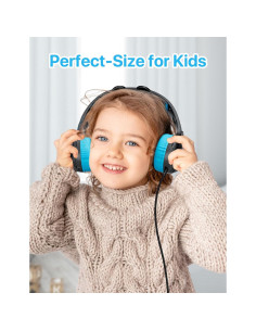 Auriculares para Niños ZIUMIER H41 con Micrófono y Limitador 80/90dB 2