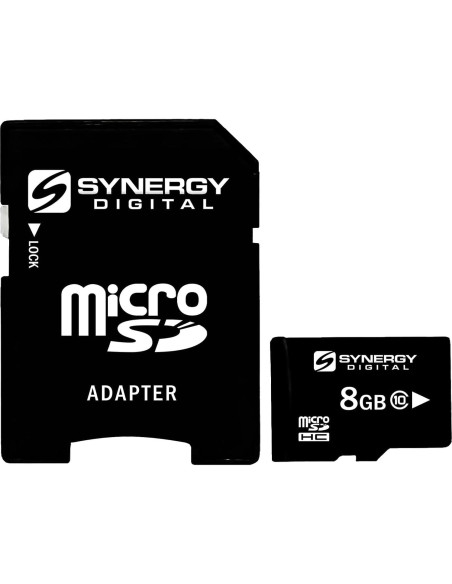 Tarjeta de Memoria Micro SDHC 8GB Synergy Digital Clase 10 Tarjeta de Memoria Micro SDHC 8GB Synergy Digital Clase 10