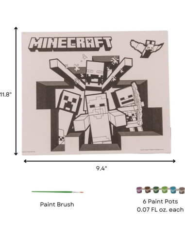 Conjunto de Pintura Minecraft Innovative Designs 1197 piezas