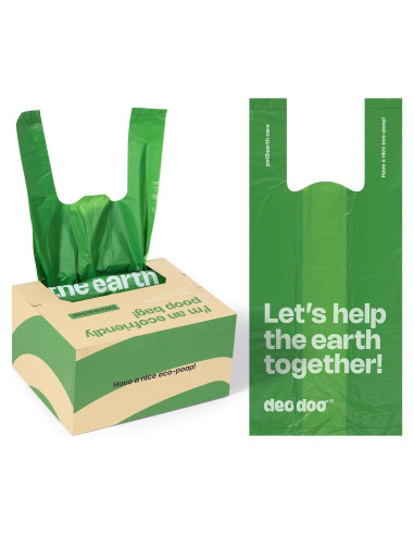Bolsas de Excremento de Perro Deo Doo 300 Cuentas Grandes
