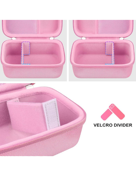 Funda BOVKE Rosa para Etiquetadora Bluetooth SUPVAN T50M Pro Funda BOVKE Rosa para Etiquetadora Bluetooth SUPVAN T50M Pro