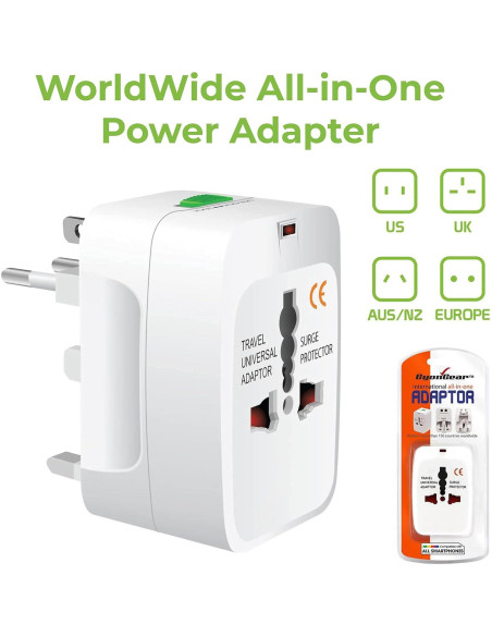 Adaptador de Corriente Universal Sharp AQUOS SH-09D 220V/110V Adaptador de Corriente Universal Sharp AQUOS SH-09D 220V/110V