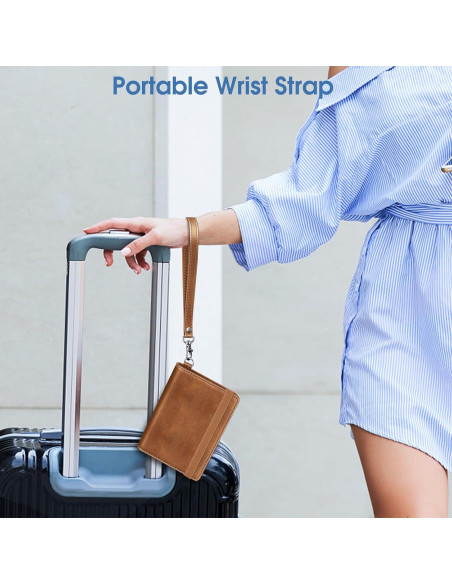 Porta Pasaporte Fintie Slim con Soporte para Airtag y RFID Porta Pasaporte Fintie Slim con Soporte para Airtag y RFID
