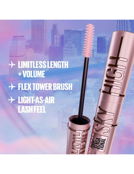 Paquete de Maquillaje Maybelline: Lápiz de Cejas y Máscara Waterproof Paquete de Maquillaje Maybelline: Lápiz de Cejas y Máscara Waterproof