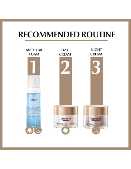 Crema Nocturna Eucerin Hyaluron Filler 50ml Antienvejecimiento Crema Nocturna Eucerin Hyaluron Filler 50ml Antienvejecimiento