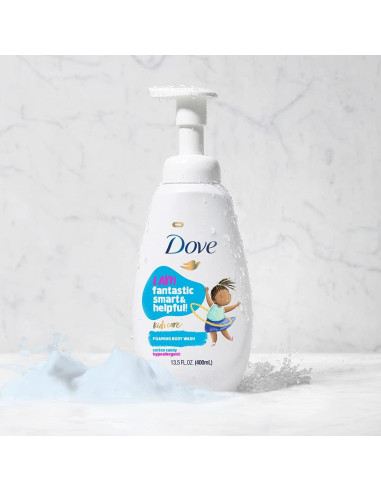 Dove Gel de Ducha Espumoso Hidratación Profunda y Niños 2x400ml