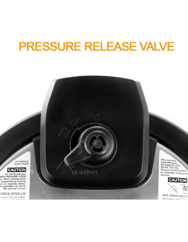 Olla de Presión Eléctrica Megachef 6L Acero Inoxidable Digital