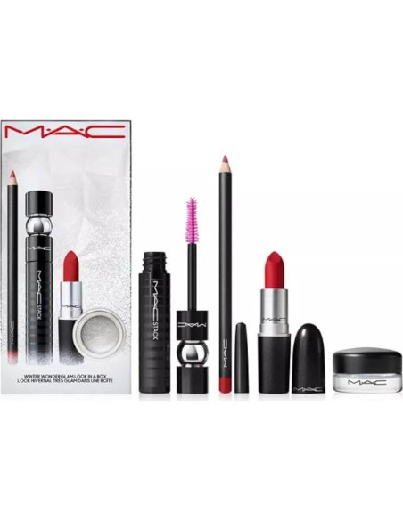 Kit de Maquillaje M.A.C Look de Invierno - 4 Piezas Kit de Maquillaje M.A.C Look de Invierno - 4 Piezas