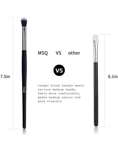Juego de Pinceles de Maquillaje para Ojos MSQ 20pcs Cerdas Sintéticas