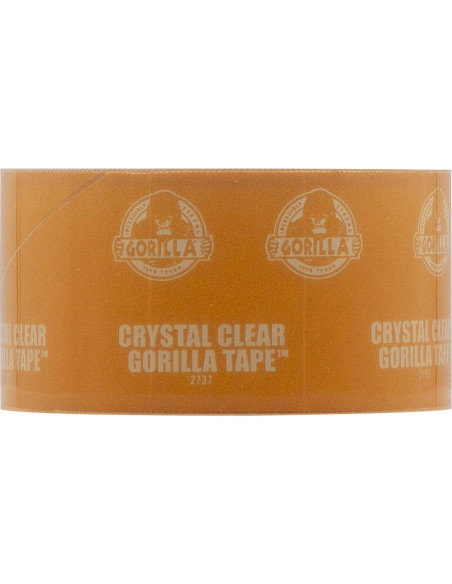 Cinta de Ducto Transparente Gorilla 4.8 cm x 8.2 m - Paquete de 4 Cinta de Ducto Transparente Gorilla 4.8 cm x 8.2 m - Paquete de 4