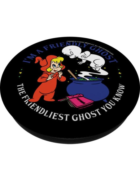 PopSockets PopGrip Estándar Casper el Fantasma Amigable Halloween PopSockets PopGrip Estándar Casper el Fantasma Amigable Halloween