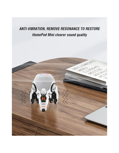 Soporte para Homepod Mini Madatop, trípode ABS antideslizante Soporte para Homepod Mini Madatop, trípode ABS antideslizante
