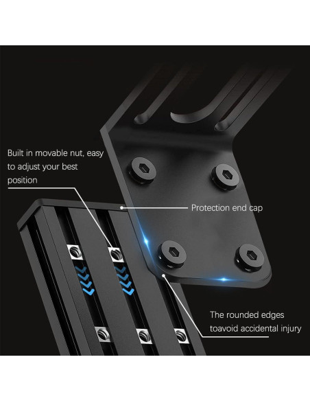 Soporte de Escritorio Huye Hotas para Joystick y Acelerador Soporte de Escritorio Huye Hotas para Joystick y Acelerador