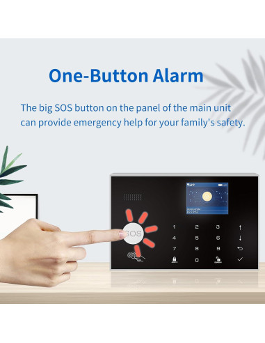 Sistema de Alarma WiFi TUGARD G30 con 11 Piezas y Control App