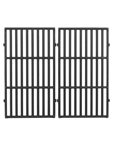 Rejillas de cocina Weber Spirit E-210 7637, hierro fundido, 2 piezas