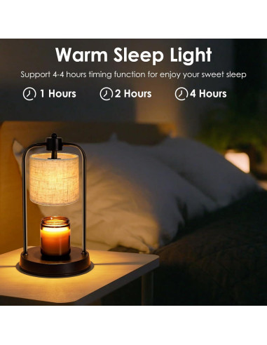 Lámpara Calentadora de Velas FullyCare con Temporizador 50W