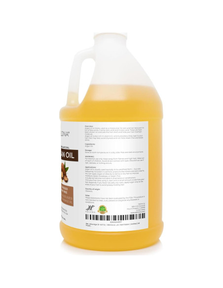 Aceite de Argán Velona 100% Puro 1.89 L - Cuidado de Piel y Cabello Aceite de Argán Velona 100% Puro 1.89 L - Cuidado de Piel y Cabello