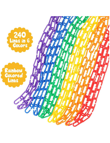 Ganchos C-Clips Aizweb 240pcs - Juguetes Educativos para Niños Ganchos C-Clips Aizweb 240pcs - Juguetes Educativos para Niños
