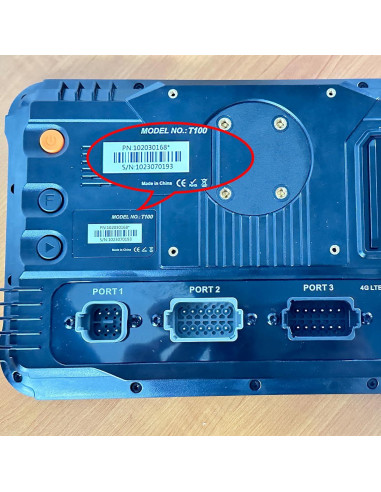Sistema de Guía GPS para Tractores SMAJAYU JY100 10" Precisión