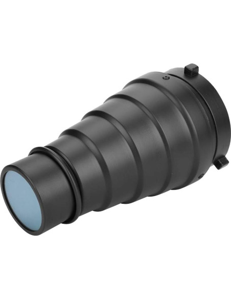 Snoot Montura Bowens con 5 Filtros para Flash Estroboscópico Snoot Montura Bowens con 5 Filtros para Flash Estroboscópico