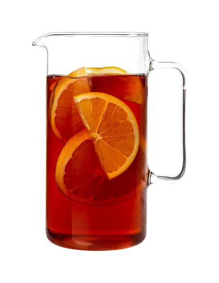 Jarra de Vidrio Borosilicato Simax 1 Litro Clásica Transparente Jarra de Vidrio Borosilicato Simax 1 Litro Clásica Transparente
