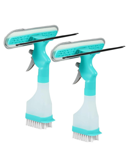 Kit de Limpieza de Ventanas 4 en 1 FALESOUL con Spray Kit de Limpieza de Ventanas 4 en 1 FALESOUL con Spray