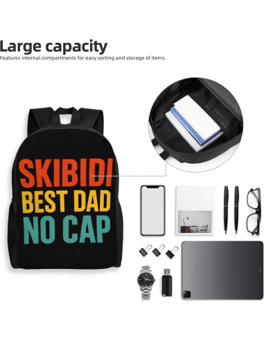 Mochila Unisex Impermeable Sigma Dad 14L para Laptop 15"