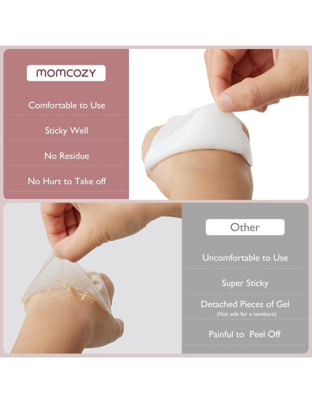 Almohadillas de Hidrogel para Pezones Momcozy 6 PCS - Alivio Refrescante Almohadillas de Hidrogel para Pezones Momcozy 6 PCS - Alivio Refrescante
