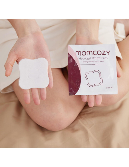 Almohadillas de Hidrogel para Pezones Momcozy 6 PCS - Alivio Refrescante Almohadillas de Hidrogel para Pezones Momcozy 6 PCS - Alivio Refrescante