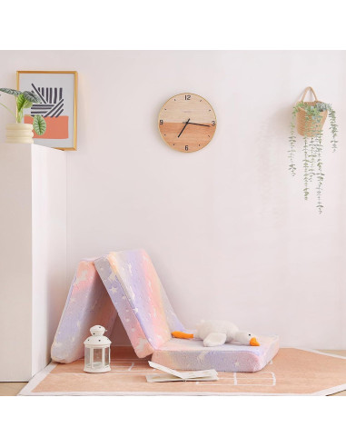 Colchón Trifold Tiita para Niños 144.78x55.88 cm Brilla en la Oscuridad