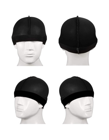 6 Gorros de Satén para Niños Unisex Beanie - Colores Variados