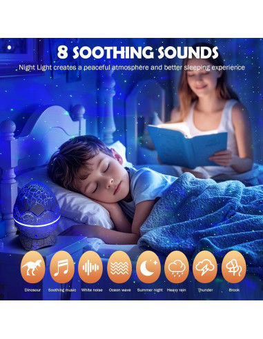 Proyector de Estrellas 4 en 1 CHINA K850 con Altavoz Bluetooth