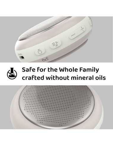 Máquina de Sonido Portátil Moonybaby MBST100, 9 Sonidos Relajantes
