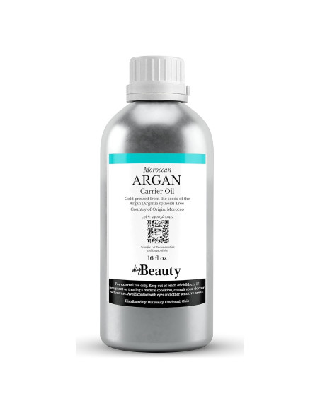 Aceite de Argán 100% Puro DIYBeauty 473ml Prensado en Frío Aceite de Argán 100% Puro DIYBeauty 473ml Prensado en Frío