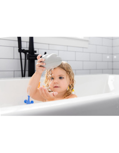Set de Juguetes de Baño Ubbi Nube y Gota para Bebés
