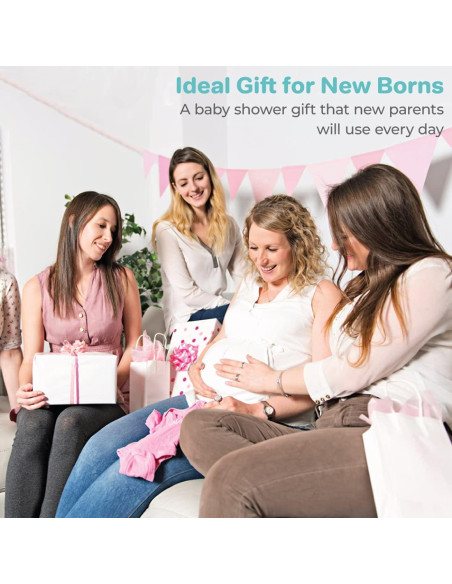 Juego de Toallas y Paños de Baño Spasilk para Bebés 23 Piezas Gris