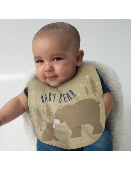 Conjunto de 5 Baberos Neat Solutions Algodón Resistente al Agua Conjunto de 5 Baberos Neat Solutions Algodón Resistente al Agua