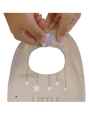 Conjunto de 5 Baberos Neat Solutions Algodón Resistente al Agua