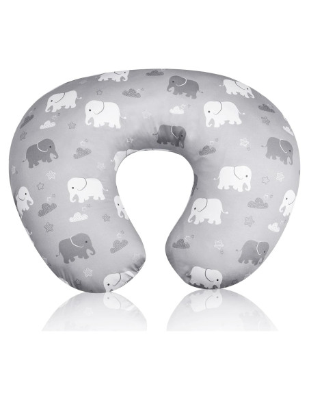 Funda de Almohada de Lactancia TANOFAR Elefante Suave y Transpirable Funda de Almohada de Lactancia TANOFAR Elefante Suave y Transpirable