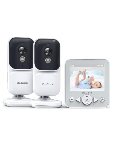 Monitor de Bebé Dr.Care NeoView 2 Cámaras 2.8" HD