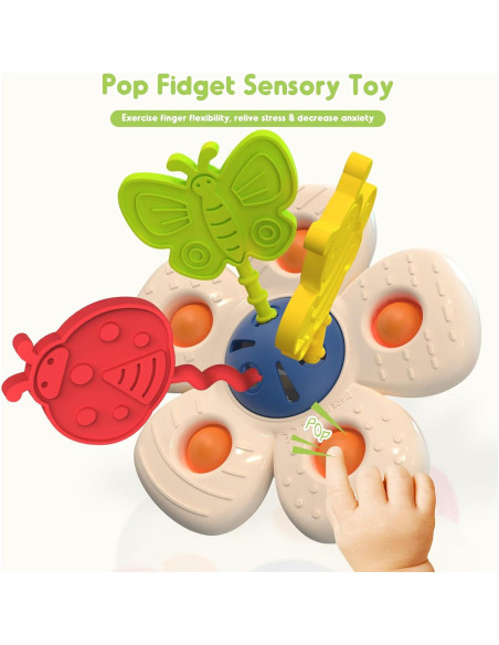 Juguete de Masticar Sensory AiTuiTui para Bebés 0-3 Años Juguete de Masticar Sensory AiTuiTui para Bebés 0-3 Años
